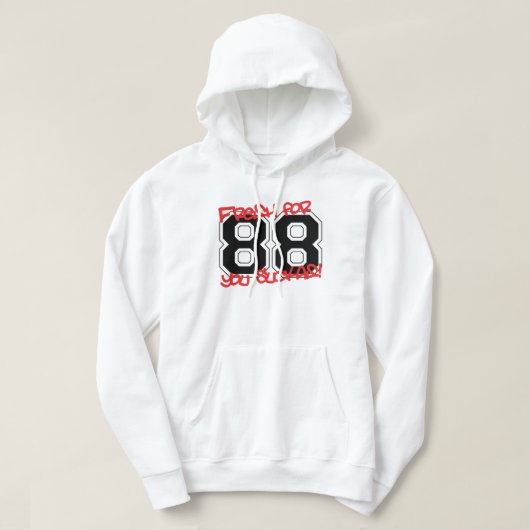 vers voor '88 hoodie (Design voorkant)