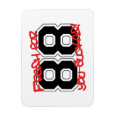 vers voor '88 magneet (Verticaal)