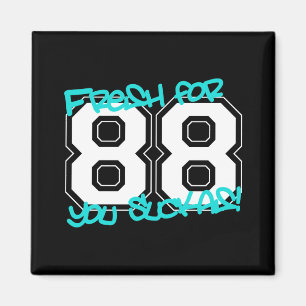 vers voor '88 magneet