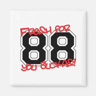 vers voor '88 magneet