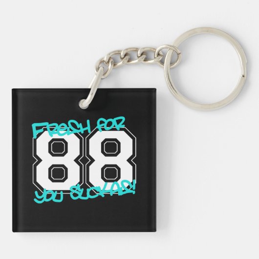 vers voor '88 sleutelhanger (Achterkant)