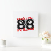 vers voor '88 vierkante klok (Huis)