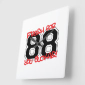 vers voor '88 vierkante klok (Hoek)