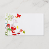 Vers voorjaar - Gepersonaliseerd Visitekaartje (Achterkant)
