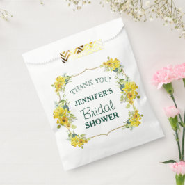 Vers Vrijgezellenfeest van de lente - Gele Florenz Bedankzakje