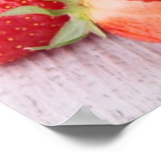 Vers vruchtensalade poster (Hoek)