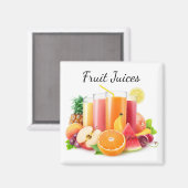 Vers vruchtensap magneet (Voorkant / Achterkant)