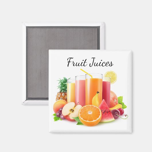 Vers vruchtensap magneet (Voorkant / Achterkant)