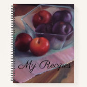 Vers vult mijn recept in notitieboek (Voorkant)