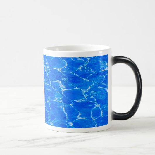 Vers water blauw magische mok (Rechts)
