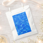 Vers water in het blauw bedankzakje (Geknipt)