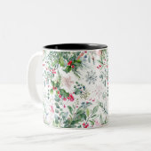 vers winterfruit tweekleurige koffiemok (Voorkant links)