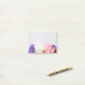 Vers zoete erwten post-it® notes (Op bureau)