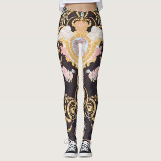Versace Angel Collectie patroon Leggings