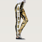 Versace Barocco Lettertype Collectie Leggings (Rechts)