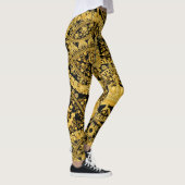 Versace Barocco MRHNVRL ontwerp patroon. barok Leggings (Rechts)