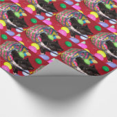 Versace de kat paaswensen inpakpapier (Hoek)