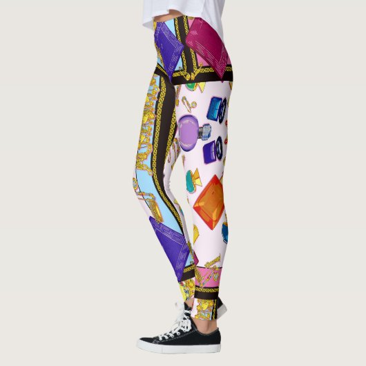 Versace elke persoon ontwerp. GYMprestaties Leggings (Links)