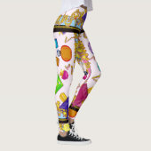 Versace elke persoon ontwerp. GYMprestaties Leggings (Rechts)