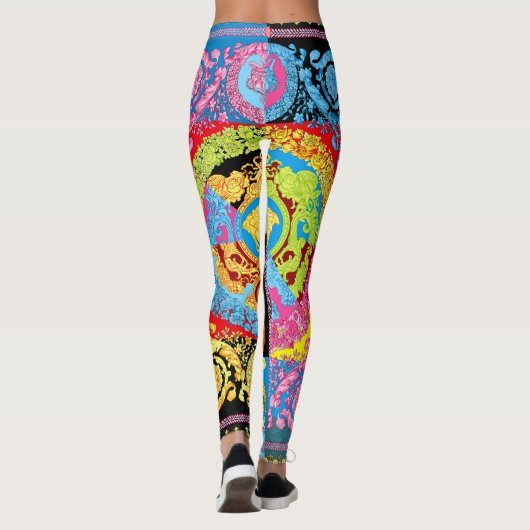 Versace Line universele GYM lopen Leggings (Achterkant)