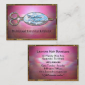 Versailant Cut Haarstylist Salon 3,5 x 2,5 inch Visitekaartje (Voorkant / Achterkant)