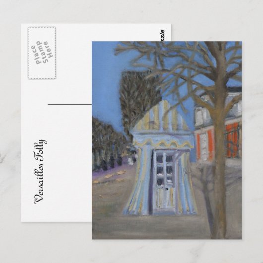 Versaille Garden Folly Briefkaart (Voorkant / Achterkant)