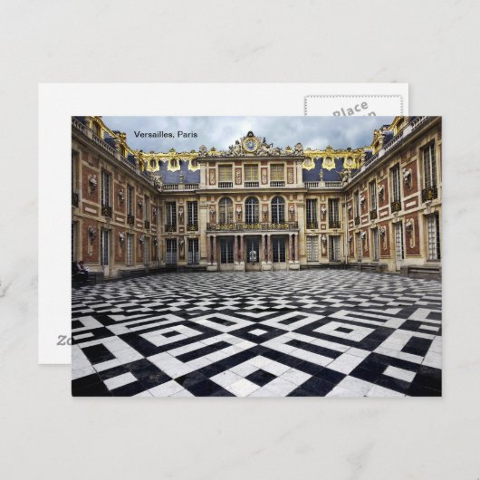 Versaille in Parijs Briefkaart (Voorkant / Achterkant)