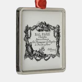 Versailles – baroque – deco noble Wedding marriage Metalen Ornament