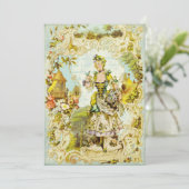 Versailles Butterfly Garden Invitations Kaart (Staand voorkant)