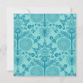 Versailles Chandelier Wedding Invitations Kaart (Achterkant)