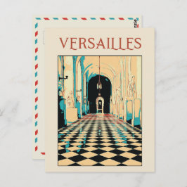 Versailles château afbeelding Frans Briefkaart