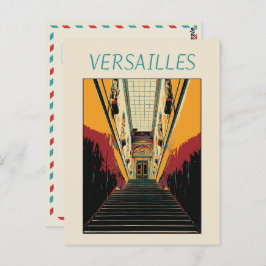 Versailles château afbeelding Frans Briefkaart
