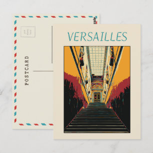 Versailles château afbeelding Frans Briefkaart