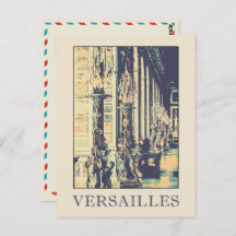 Versailles château afbeelding Frans Briefkaart