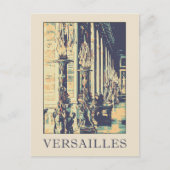 Versailles château afbeelding Frans Briefkaart (Voorkant)