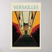 Versailles château afbeelding Frans Briefkaart Poster (Voorkant)