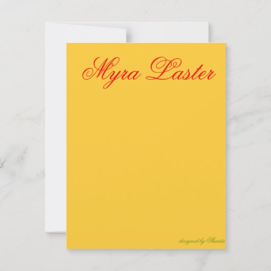 Versailles Collectie - Hartelijk dank Bedankkaart (Achterkant)