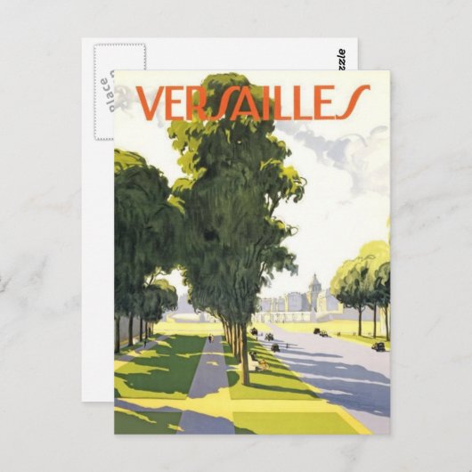 Versailles France Briefkaart (Voorkant / Achterkant)