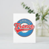 Versailles France logo Briefkaart (Staand voorkant)