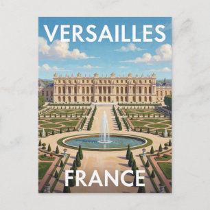Versailles Frankrijk Historisch Paleis Tuin Landma Briefkaart