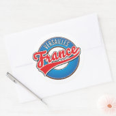 Versailles Frankrijk logo Knop Ronde Sticker (Envelop)