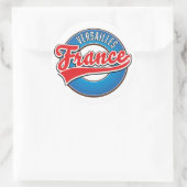 Versailles Frankrijk logo Knop Ronde Sticker (Tas)