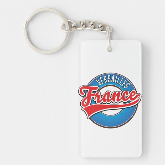 Versailles Frankrijk logo Sleutelhanger (Voorkant)