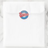 Versailles Frankrijk logo Sleutelhanger Ronde Sticker (Tas)