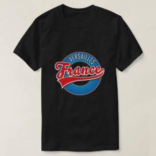 Versailles Frankrijk logo Uitnodigingskaart T-shirt