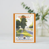 Versailles  Frans reisbureau Briefkaart (Staand voorkant)