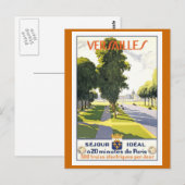Versailles  Frans reisbureau Briefkaart (Voorkant / Achterkant)