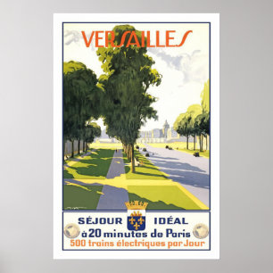 Versailles  Frans reisbureau Poster