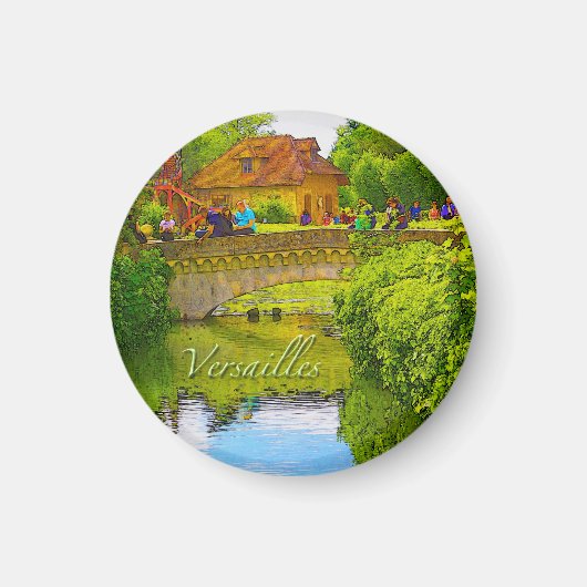 Versailles Gardens Magneet (Voorkant)