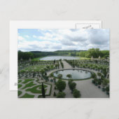 Versailles Gardens Pools Orangerie Frankrijk Brief Briefkaart (Voorkant / Achterkant)